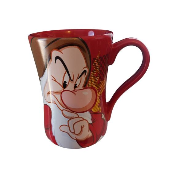 Disney Store Grumpy Stubborn and Vexed Mug Coffee Cup Snow white - Picture 1 of 8